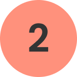 Number two icon for resident feedback platform - Opiniion: Resident Insight that Drives Property Success