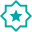 AI-powered platform icon with a star within a geometric shape - Opiniion: Resident Insight that Drives Property Success