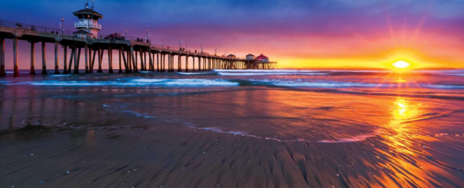 Sunset over a pier at the Opiniion Resident Experience Summit 2026 venue - Opiniion: Resident Insight that Drives Property Success