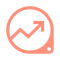 Chart icon indicating increase, related to student housing trends - Opiniion: Resident Insight that Drives Property Success
