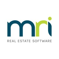 MRI Real Estate Software logo, blue and green text on white background - Opiniion: Resident Insight that Drives Property Success