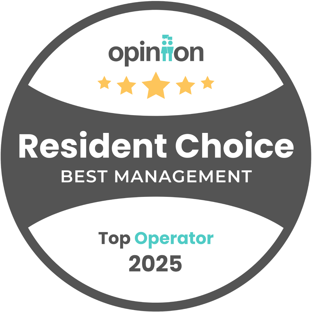 Resident Choice Best Management award for 2025 Top Operator - Opiniion: Resident Insight that Drives Property Success