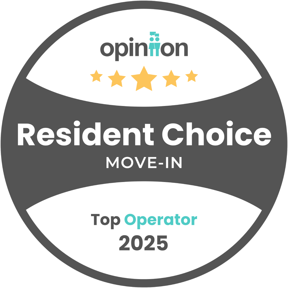 Resident Choice Awards 2025 badge for Top Operator Winner - Opiniion: Resident Insight that Drives Property Success