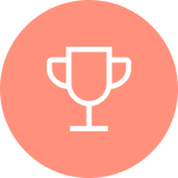 Icon with trophy symbol for resident feedback platform home page - Opiniion: Resident Insight that Drives Property Success