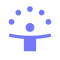 Icon of person surrounded by circles, representing multifamily reputation management - Opiniion: Resident Insight that Drives Property Success