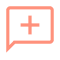 Modern icon with a plus sign for marketing and leasing - Opiniion: Resident Insight that Drives Property Success