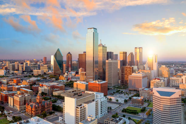 Dallas city skyline at sunset, spotlighting urban development and architecture - Opiniion: Resident Insight that Drives Property Success