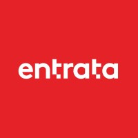 Entrata logo with white text on red background - Opiniion: Resident Insight that Drives Property Success