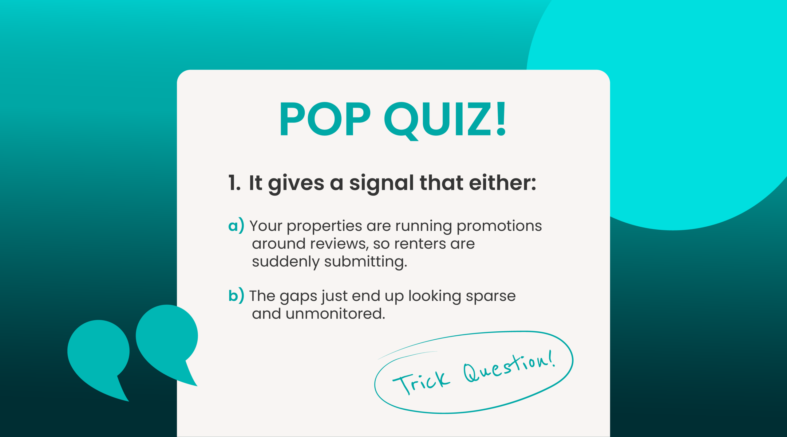 Pop quiz about AI confidence in property reviews - Opiniion: Resident Insight that Drives Property Success